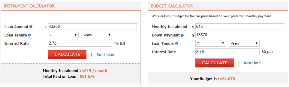 car loan calculator